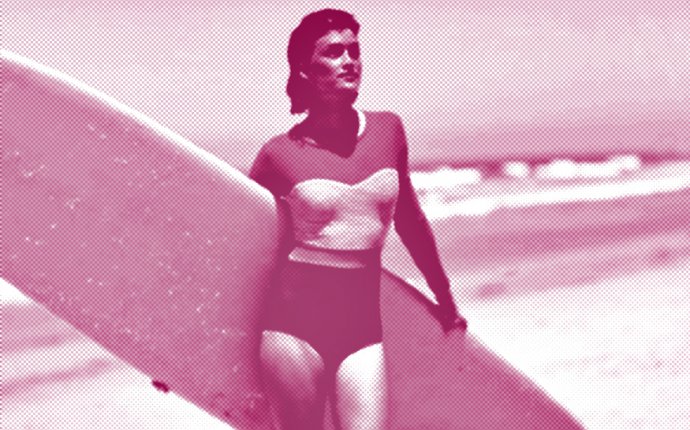 Самые яркие и необычные женские костюмы для серфинга