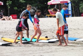 Серфинг для начинающих на Бали
